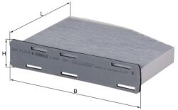 MAHLE Filtru de cabină cu cărbune activ (LAK 181)