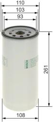 Bosch Filtru ulei BOSCH 0 451 403 077 (0 451 403 077) - centralcar