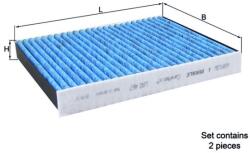 MAHLE Filtru de cabină cu carbon activ Caremetix (LAO 467/S)