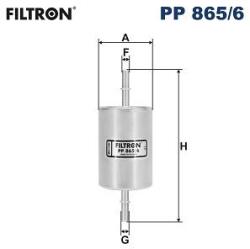 FILTRON filtru combustibil FILTRON PP 865/6 (PP 865/6) - centralcar