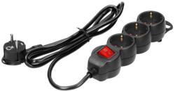 ORNO 3 Plug 1,5 m Switch (OR-ES-5(GS)/B/1,5)