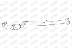 WALKER Racord evacuare WALKER 10911 (10911) - centralcar