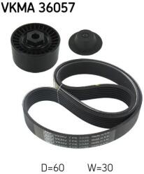 SKF Set curea transmisie cu caneluri SKF VKMA 36057 (VKMA 36057) - centralcar