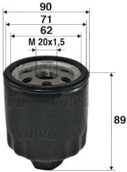 VALEO Filtru ulei VALEO 586004 (586004) - centralcar