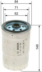 Bosch filtru combustibil BOSCH 1 457 434 106 (1 457 434 106) - centralcar