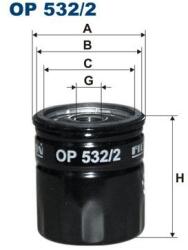 FILTRON Filtru ulei FILTRON OP 532/2 (OP 532/2) - centralcar