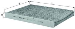 MAHLE Filtru de cabină cu cărbune activ (LAK 63)