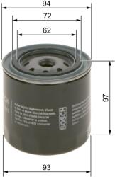 Bosch Filtru ulei BOSCH 0 986 452 003 (0 986 452 003) - centralcar