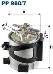 FILTRON filtru combustibil FILTRON PP 980/7 (PP 980/7) - centralcar
