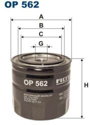 FILTRON Filtru ulei FILTRON OP 562 (OP 562) - centralcar