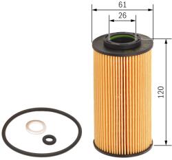 Bosch Filtru ulei BOSCH F 026 407 062 (F 026 407 062) - centralcar