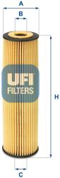 UFI Filtru ulei UFI 25.050. 00 (25.050.00) - centralcar