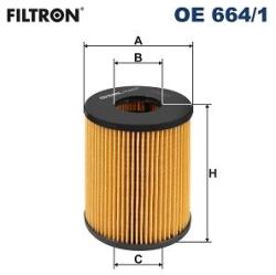 FILTRON Filtru ulei FILTRON OE 664/1 (OE 664/1) - centralcar