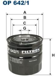 FILTRON Filtru ulei FILTRON OP 642/1 (OP 642/1) - centralcar