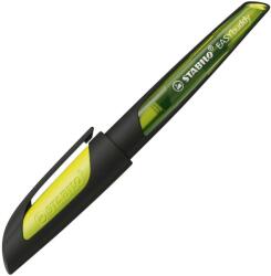 STABILO EASYbuddy töltőtoll, M, Fekete/lime, 1 utántöltő, Bliszter (SWB515565)
