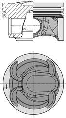 Kolbenschmidt Piest KOLBENSCHMIDT 40315600 (40315600)