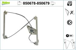 VALEO Mecanism actionare geam VALEO 850678 (850678) - centralcar