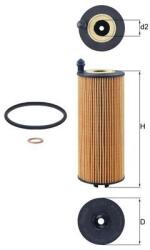 MAHLE Filtru ulei MAHLE OX 1302D (OX 1302D) - centralcar