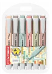 STABILO 6 darabos Stabilo marker készlet, többszínű (zakreslaczs275/6-09STABILO)