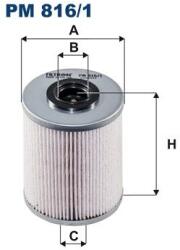 FILTRON filtru combustibil FILTRON PM 816/1 (PM 816/1) - centralcar
