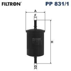FILTRON filtru combustibil FILTRON PP 831/1 (PP 831/1) - centralcar
