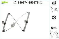 VALEO Mecanism actionare geam VALEO 850574 (850574) - centralcar
