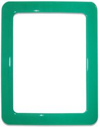  Öntapadó mágneses keret, Műanyag, 16x11, 8 cm, Zöld (59236)