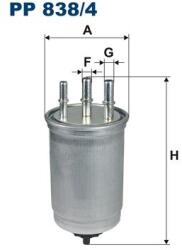 FILTRON filtru combustibil FILTRON PP 838/4 (PP 838/4) - centralcar