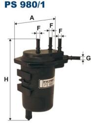 FILTRON filtru combustibil FILTRON PS 980/1 (PS 980/1) - centralcar
