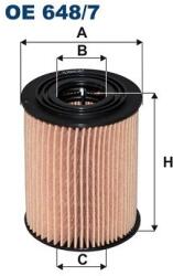 FILTRON Filtru ulei FILTRON OE 648/7 (OE 648/7) - centralcar
