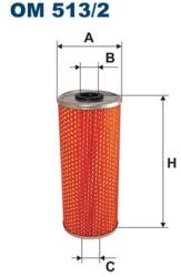 FILTRON Filtru ulei FILTRON OM 513/2 (OM 513/2) - centralcar