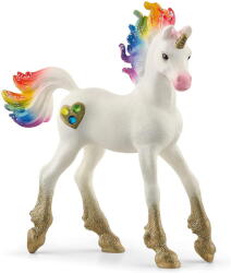 Schleich Bayala rainbow unicorn foal, toy figure (70727) Figurina