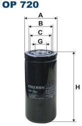 FILTRON Filtru ulei FILTRON OP 720 (OP 720)