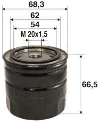 VALEO Filtru ulei VALEO 586033 (586033) - centralcar