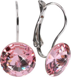 Levien Elegáns fülbevaló Rivoli Light Rose