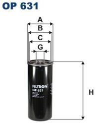 FILTRON Filtru ulei FILTRON OP 631 (OP 631) - centralcar