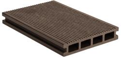 G21 kültéri padlóburkolat 2, 5 x 14 x 300 cm, Indiai teak szín, WPC anyag (TPR140S25TL3Mteak)