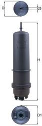 KNECHT filtru combustibil KNECHT KL 872/7 (KL 872/7) - centralcar