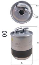 MAHLE Filtru De Combustibil Mb (kl 228/2d)