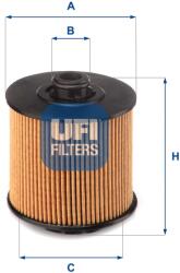 UFI Filtru ulei UFI 25.173. 01 (25.173.01) - centralcar