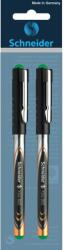 Schneider 0, 5 mm-es Schneider Xtra 805 hengeres hengeres henger, zöld, 2 db / szett (E 0364)