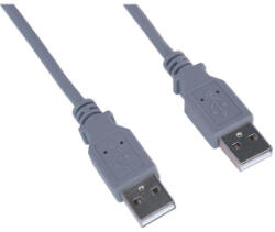 PremiumCord Kábel USB 2.0 A - A, M/M, 5m, szürke (KU2AA5) (KU2AA5)