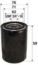 VALEO Filtru ulei VALEO 586065 (586065) - centralcar