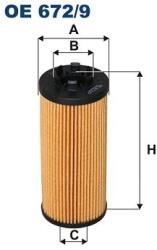 FILTRON Filtru ulei FILTRON OE 672/9 (OE 672/9) - centralcar