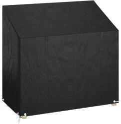 vidaXL polietilén kerti pad huzat 8 fűzőlyukkal 130 x 70 x 70/88 cm 0.5 kg 319338 (319338)