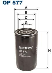 FILTRON Filtru ulei FILTRON OP 577 (OP 577) - centralcar