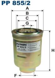 FILTRON filtru combustibil FILTRON PP 855/2 (PP 855/2) - centralcar