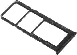 Samsung Piese si componente Suport Card - Suport SIM Samsung Galaxy A12 A125 / Samsung Galaxy A12 Nacho A127, Negru, Service Pack GH98-46124A (GH98-46124A) - vexio