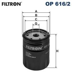 FILTRON Filtru ulei FILTRON OP 616/2 (OP 616/2) - centralcar