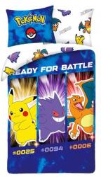 Halantex Pokemon - Ready for battle ágyneműhuzat szett (POK-1019BL) (POK-1019BL)